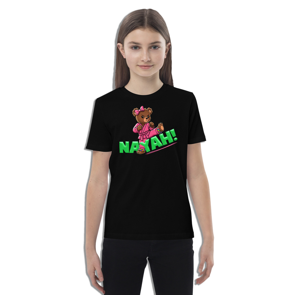 KIDS - NAYAH BEAR SHORT SLEEVE TEE