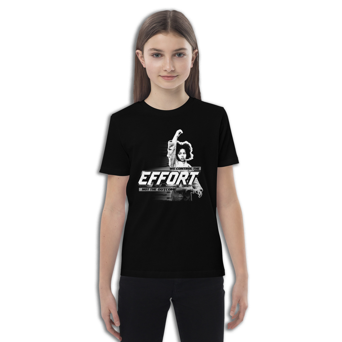 KIDS - NALAH EFFORT B&W TEE
