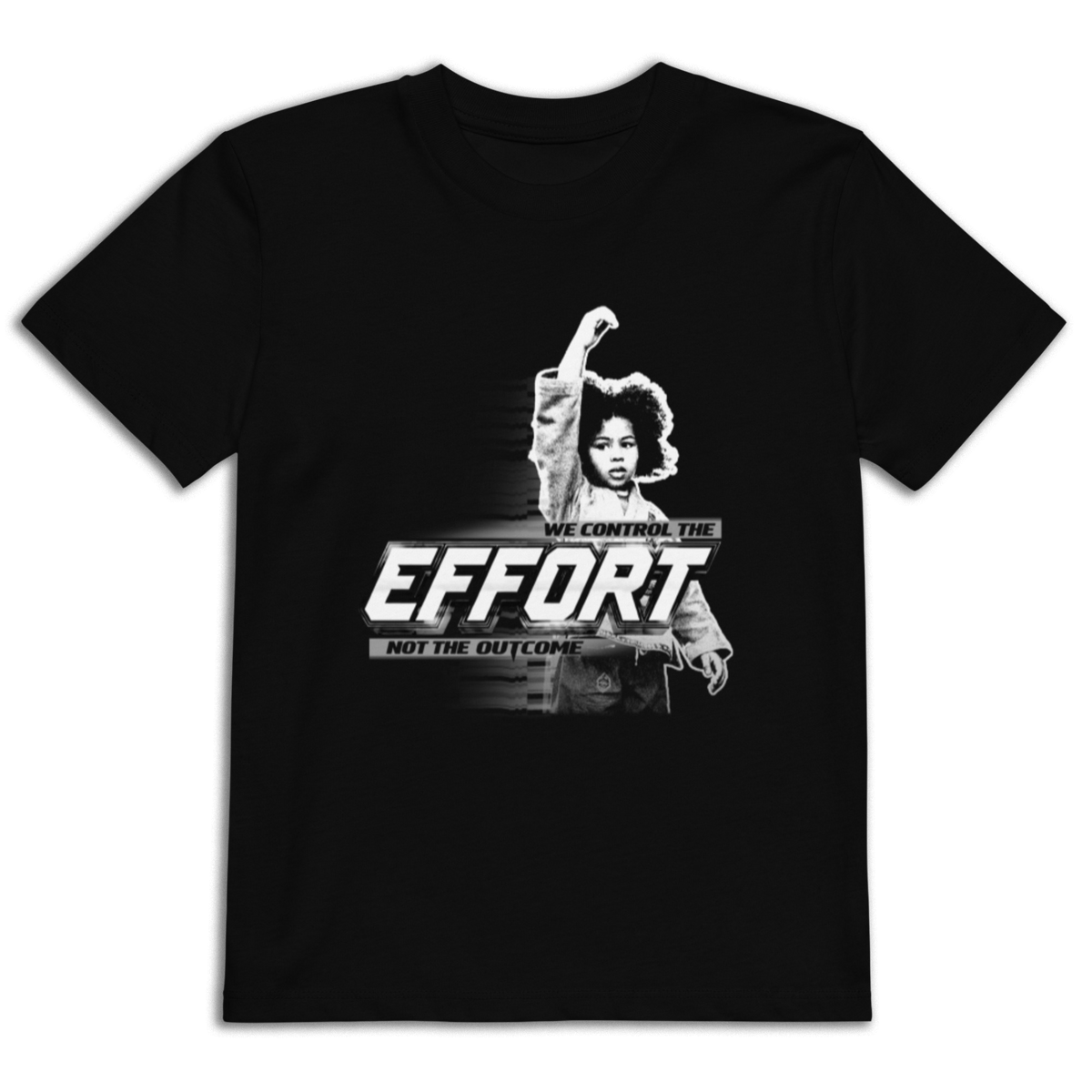 KIDS - NALAH EFFORT B&W TEE