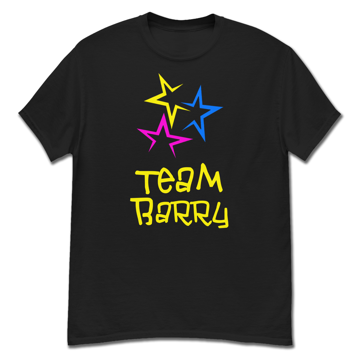 ADULT - TEAM BARRY BLACK TEE