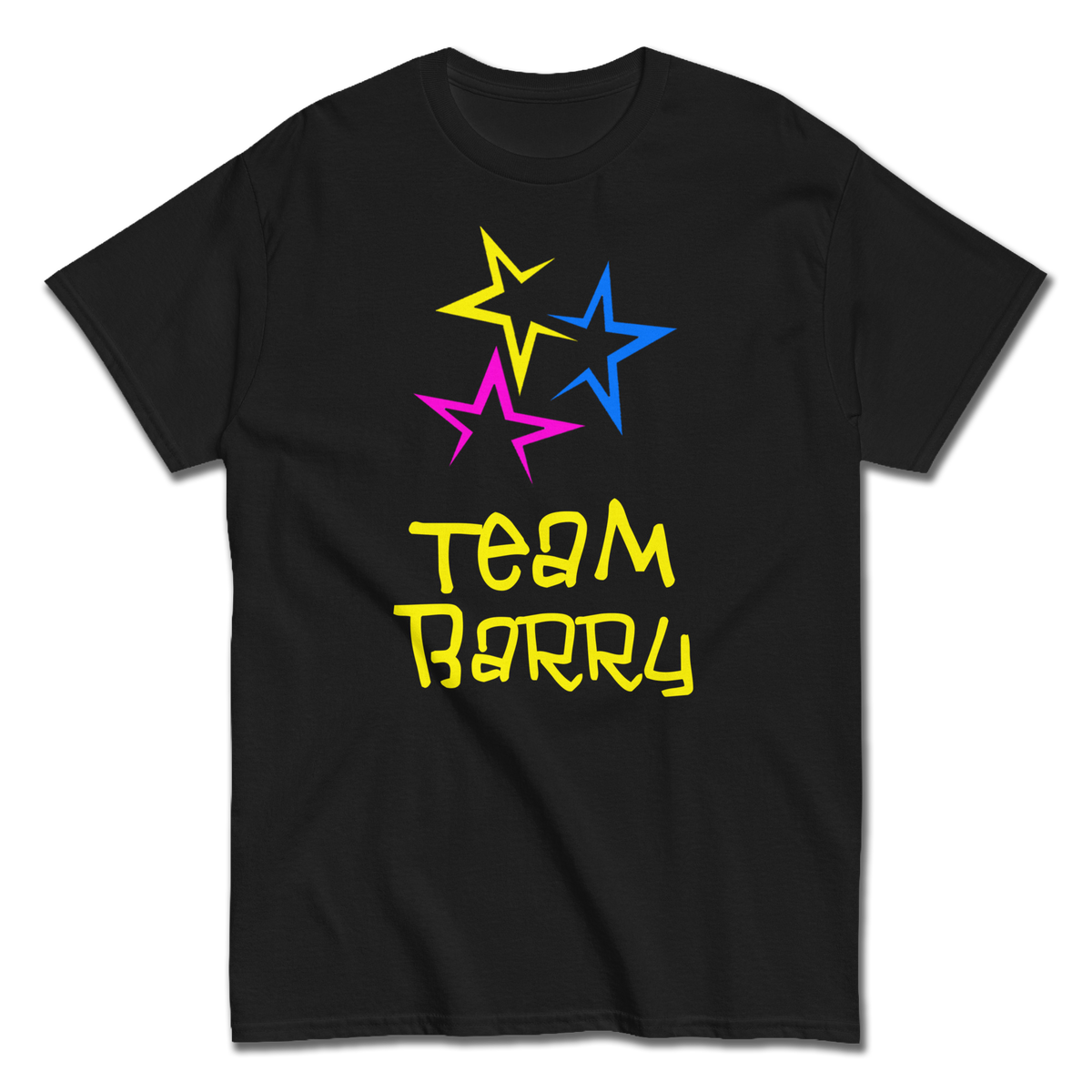 ADULT - TEAM BARRY BLACK TEE