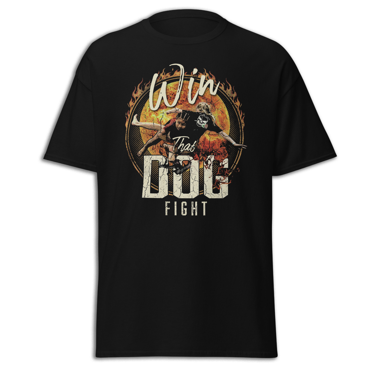 ADULT - DOG FIGHT TEE