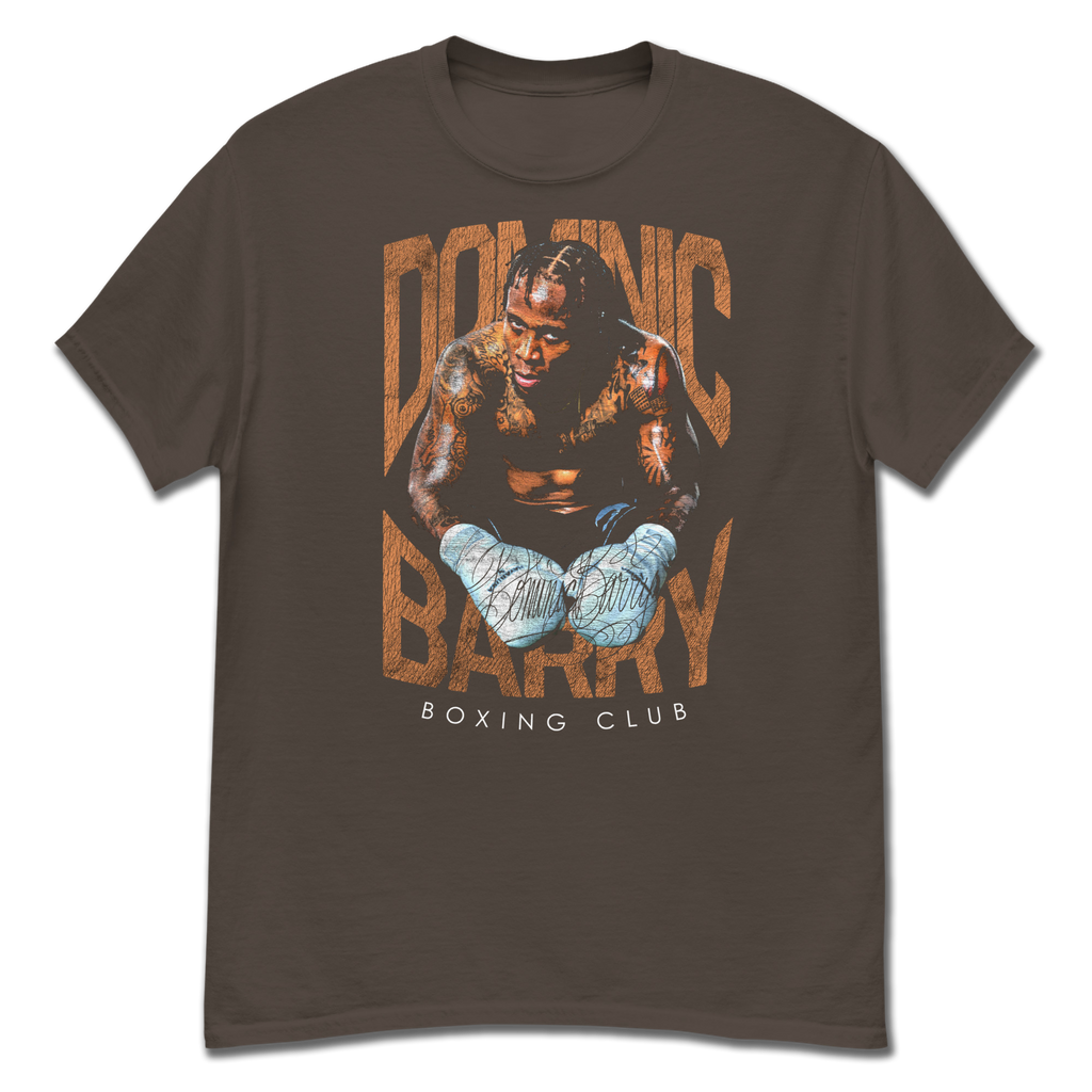 ADULT - DOM BOXING CLUB CHOCOLATE TEE