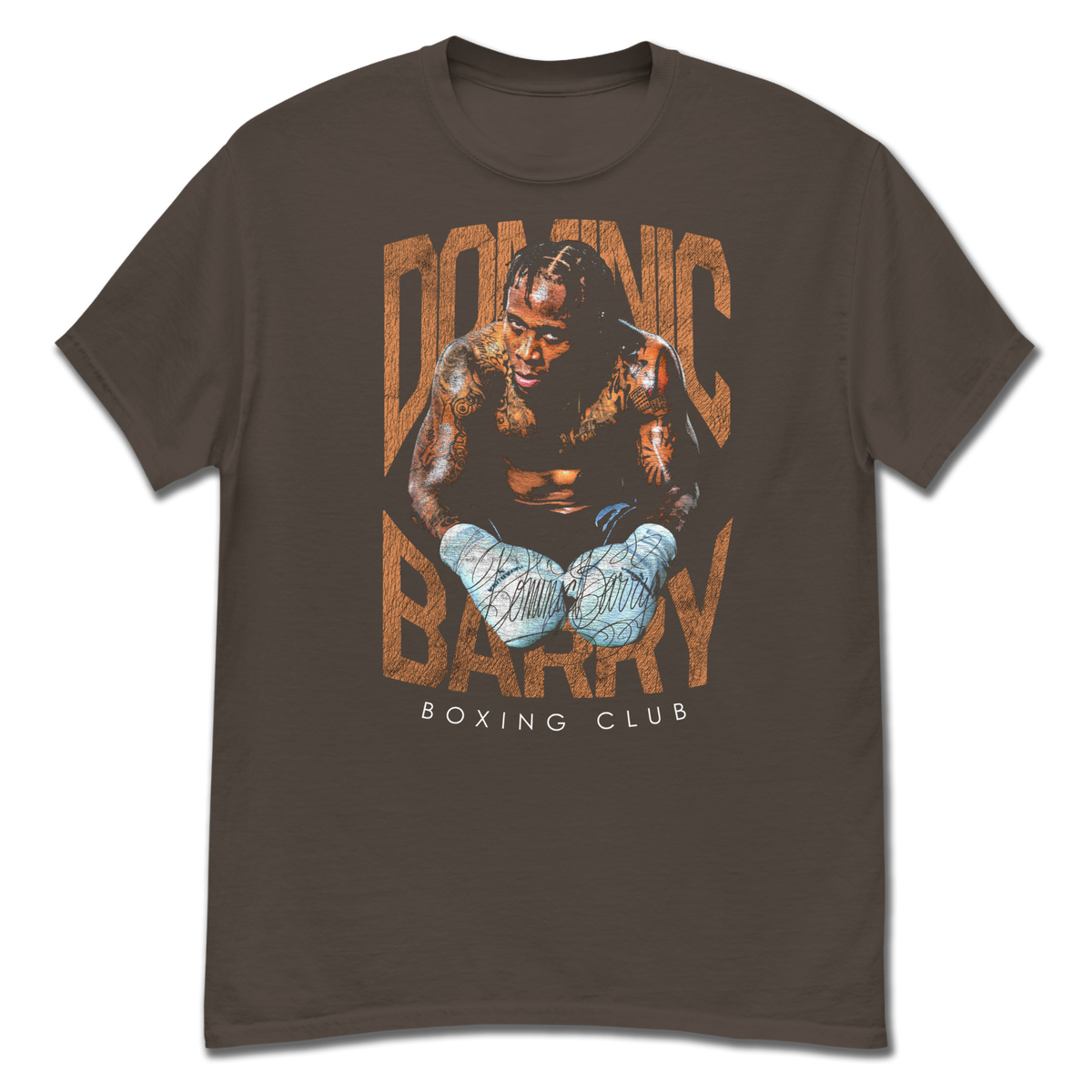 ADULT - DOM BOXING CLUB CHOCOLATE TEE