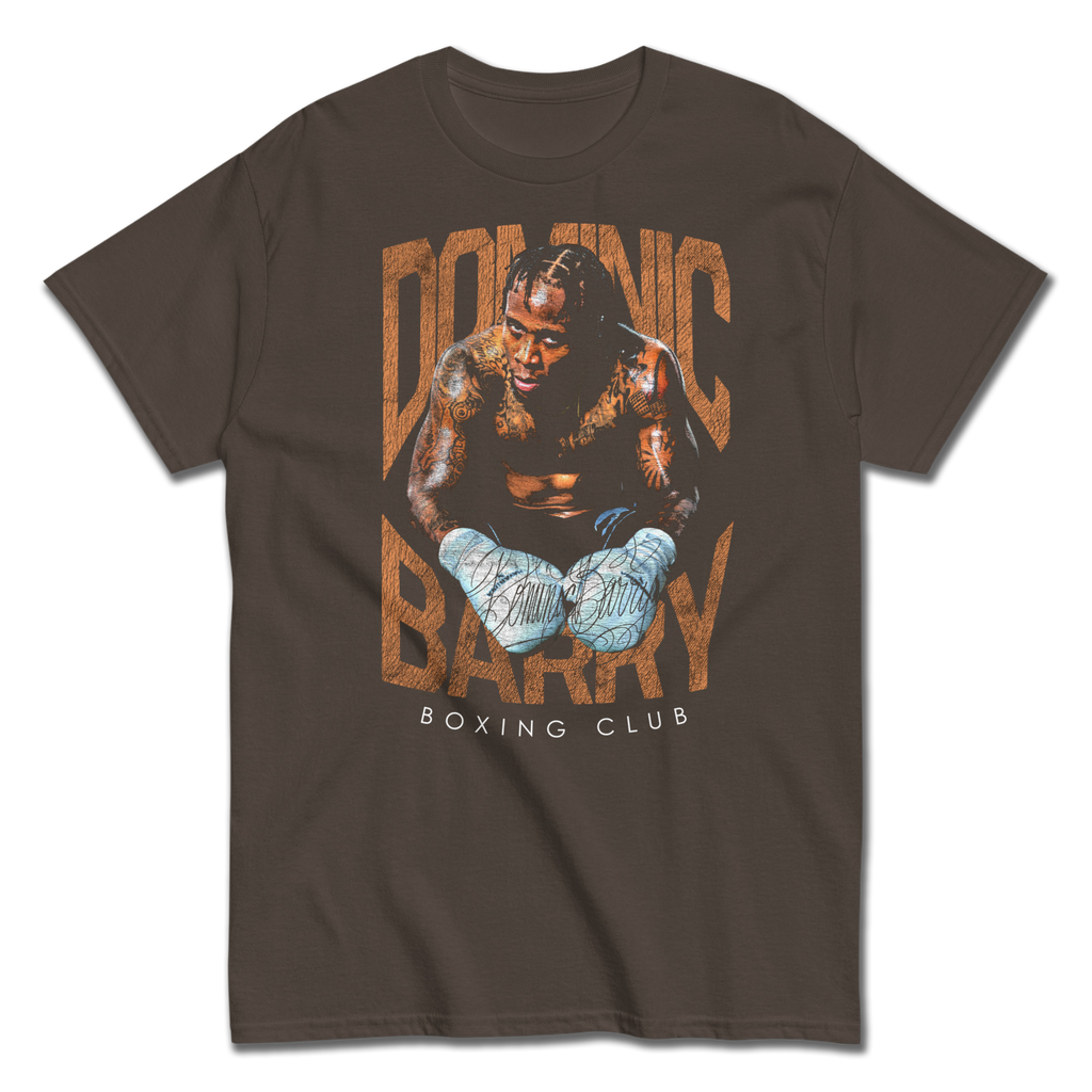 ADULT - DOM BOXING CLUB CHOCOLATE TEE