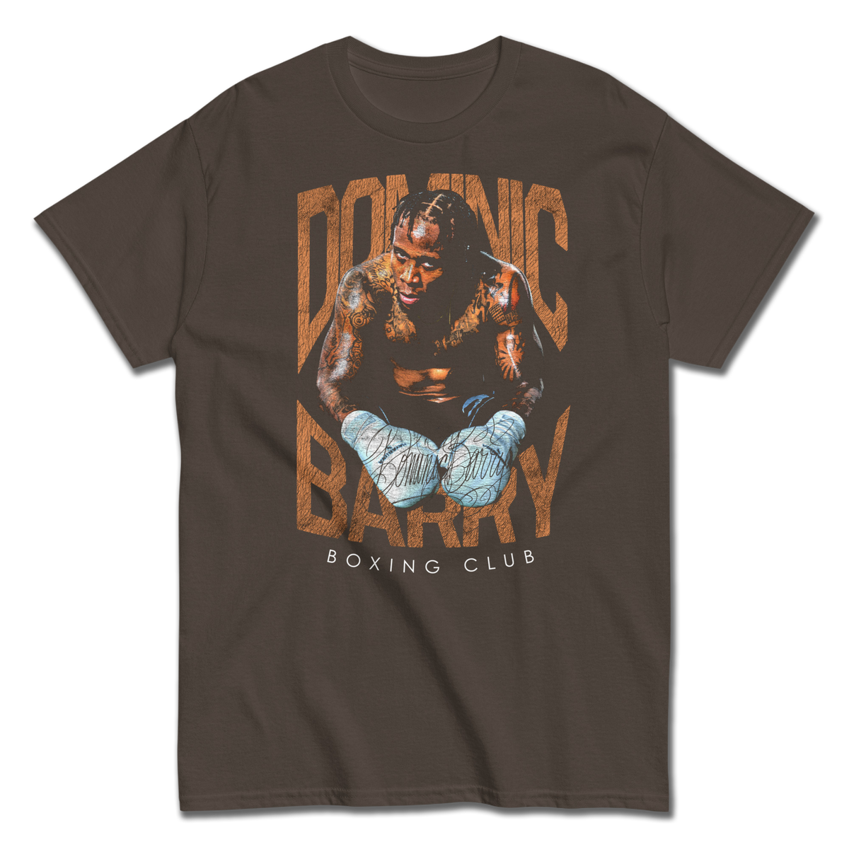 ADULT - DOM BOXING CLUB CHOCOLATE TEE