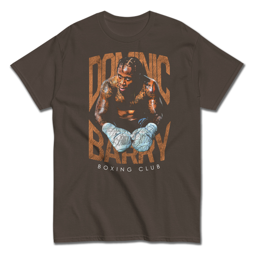 ADULT - DOM BOXING CLUB CHOCOLATE TEE