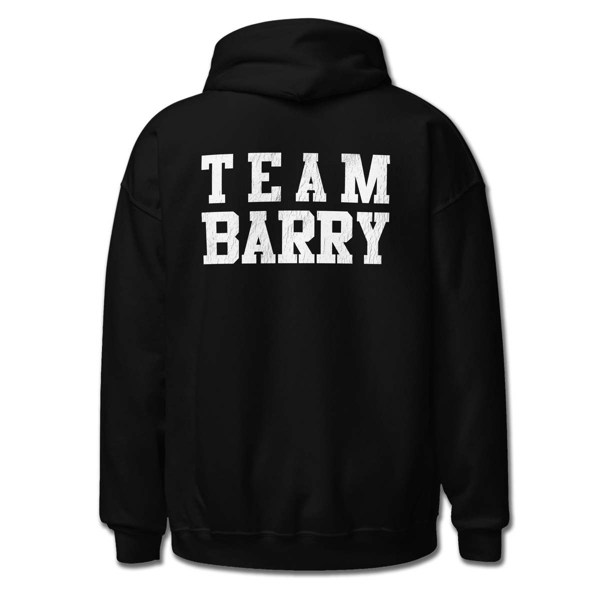 ADULT - TEAM BARRY BLACK HOODIE