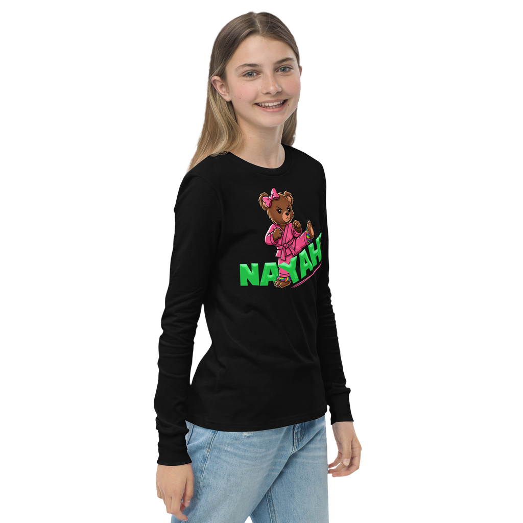 YOUTH - NAYAH BEAR LONG SLEEVE TEE